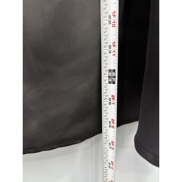 Eloquii Black Satin Cowl Neck Tank Top Size 16 NWT Dressy Evening Blouse - Picture 10 of 10